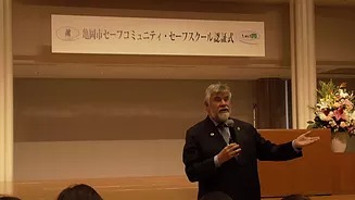 外国の審査員による講演会の様子