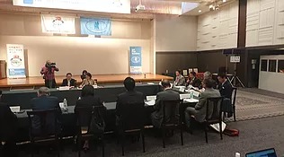 アジア地域セーフコミュニティ会議厚木大会における代表者の会議