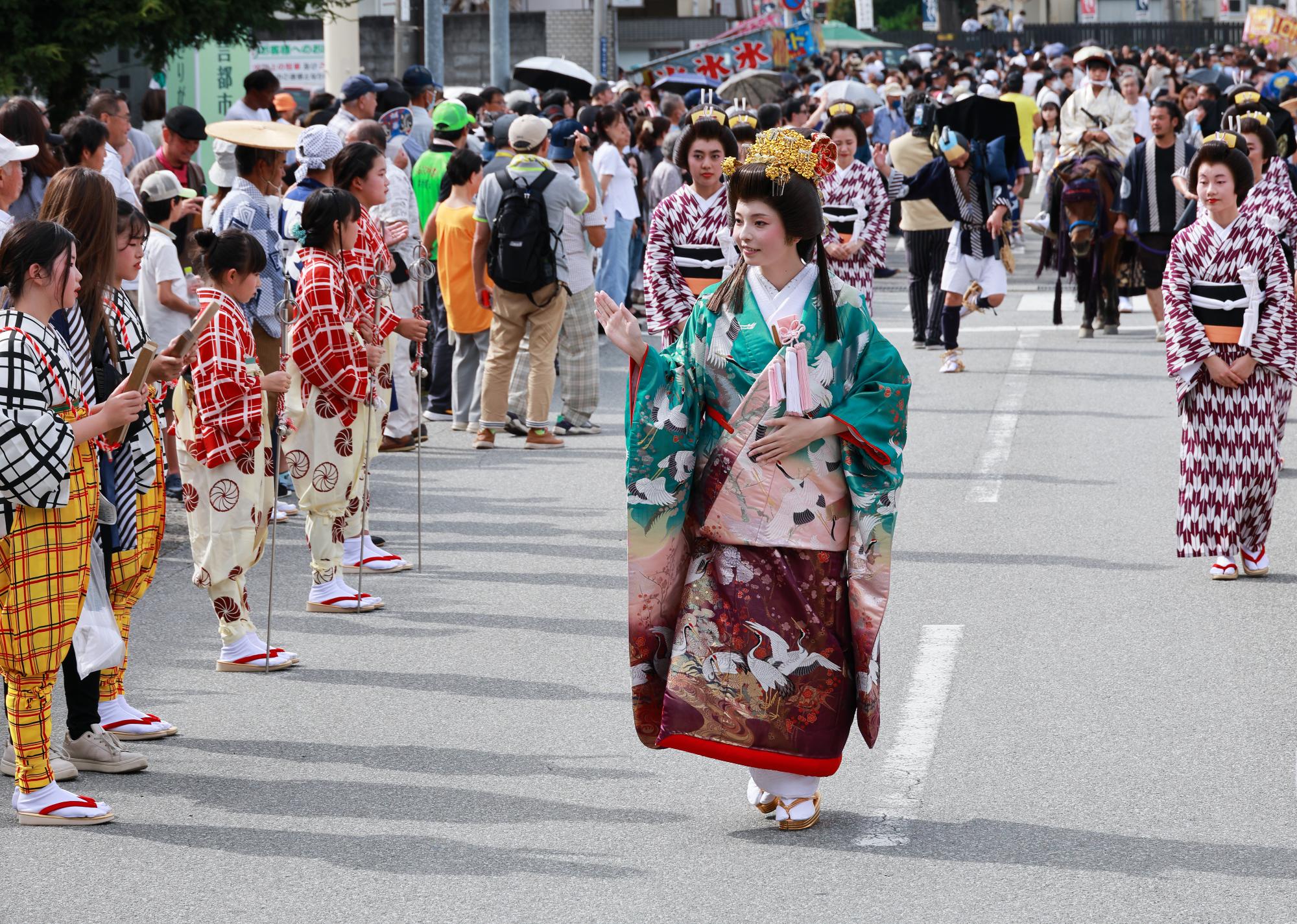姫のお通り