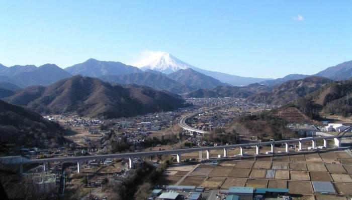 (写真)九鬼山(池の山コースの展望台)より