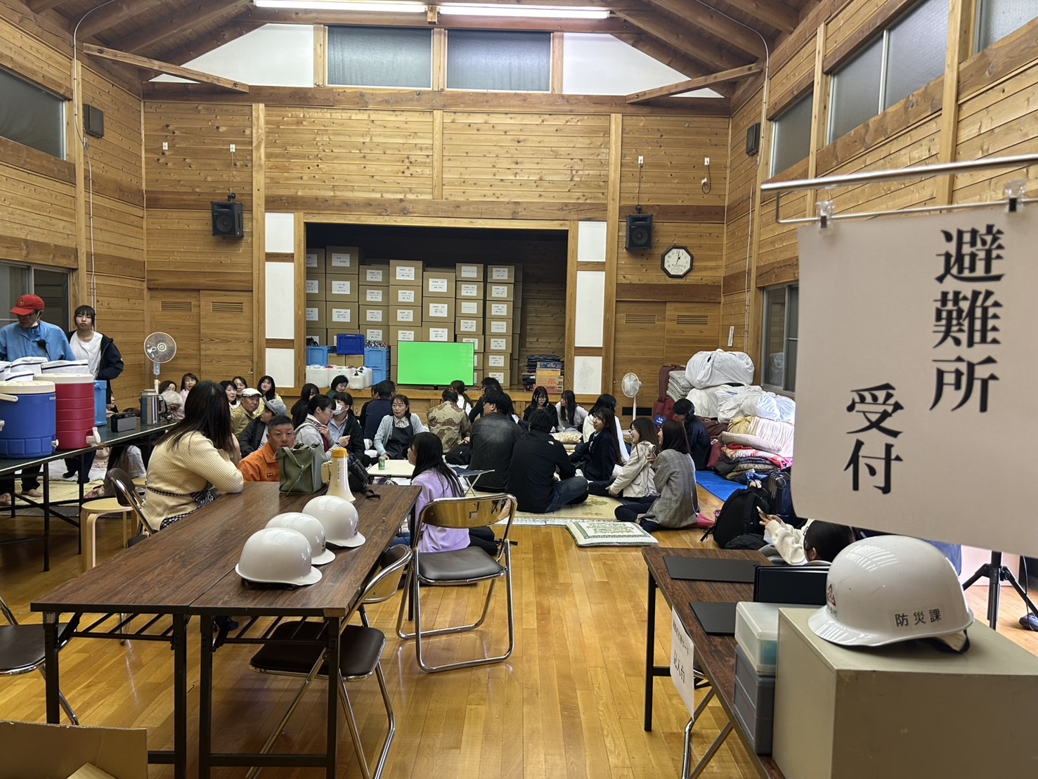 避難所の様子2