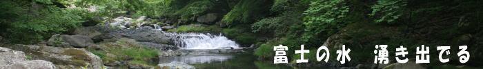 富士の水 湧き出てる
