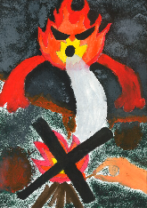 高学年の部、努力賞、禾生第一小学校6年のあめみやのんさんの作品です