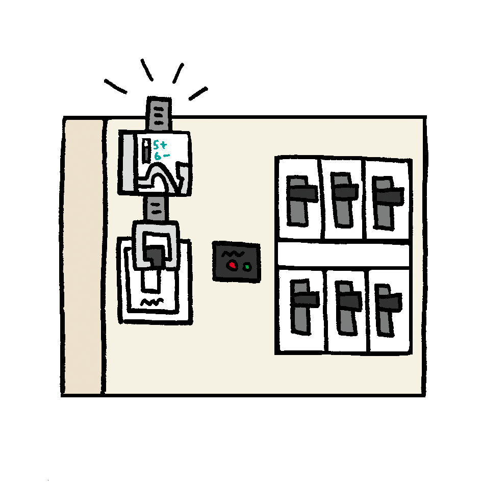 分電盤タイプ