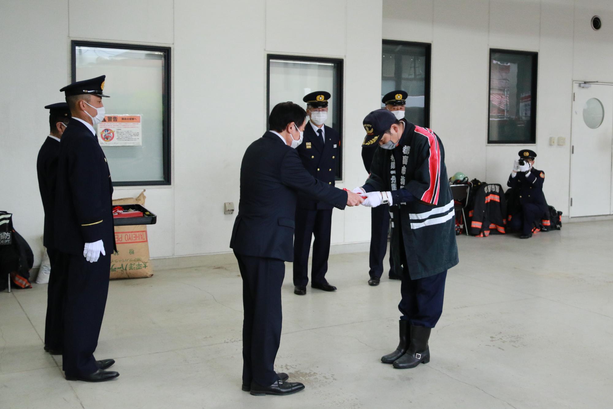 小型動力ポンプ付積載車貸与