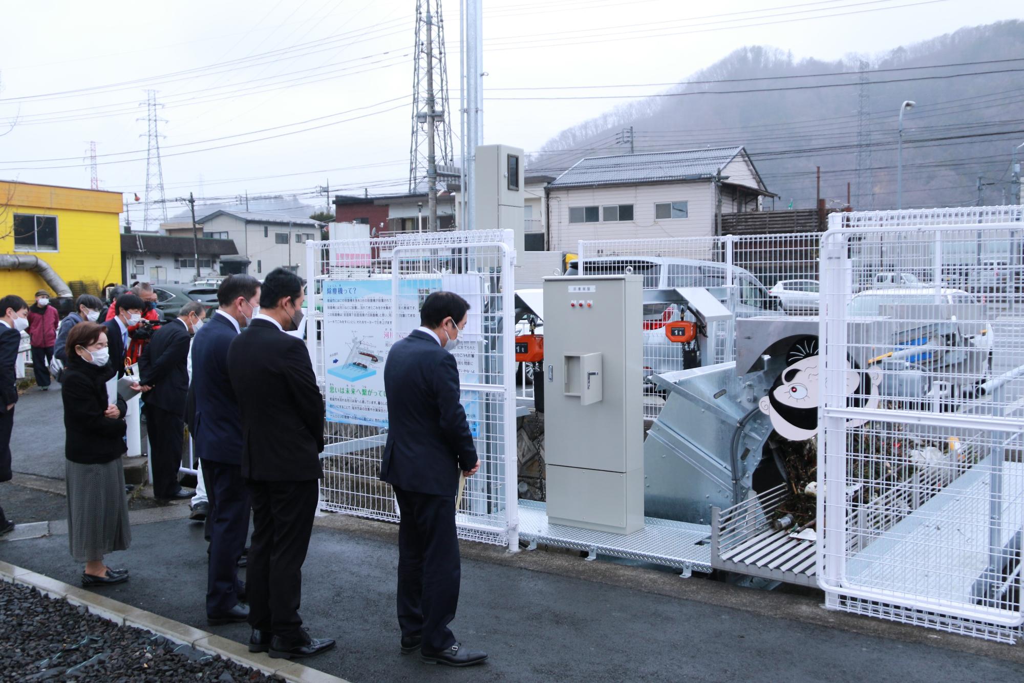 除塵機完成式