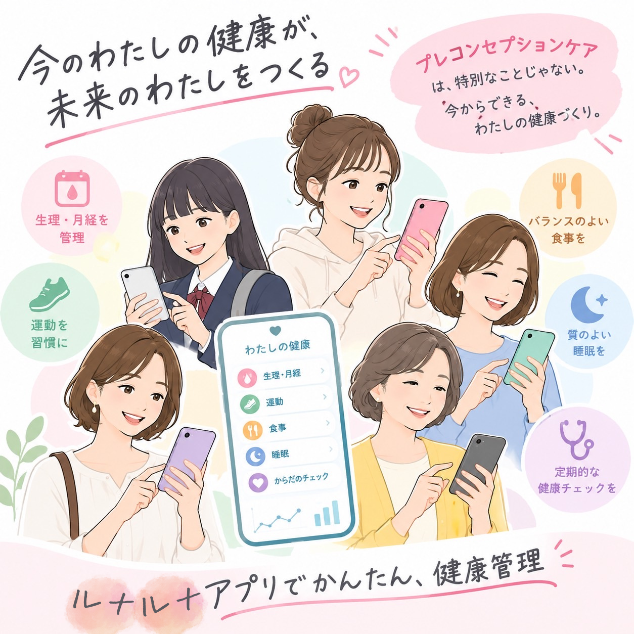 プレコン（ルナルナ）