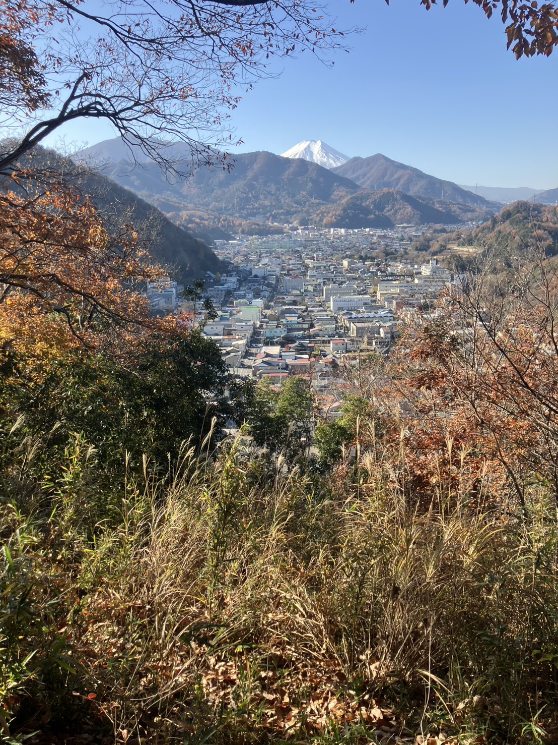 富士山展望台からの眺望
