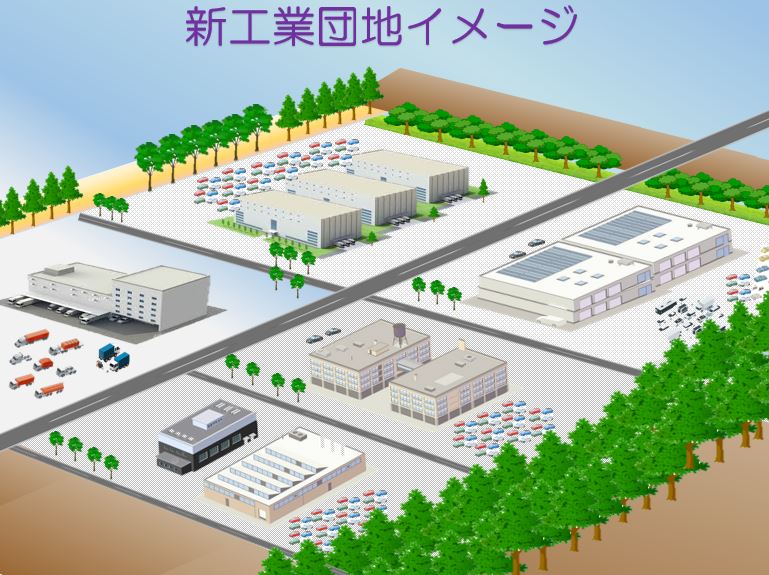 新工業団地イメージ図