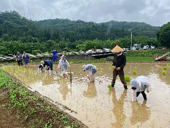 宝小田植えの様子