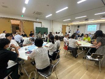 東桂小中熟議の様子