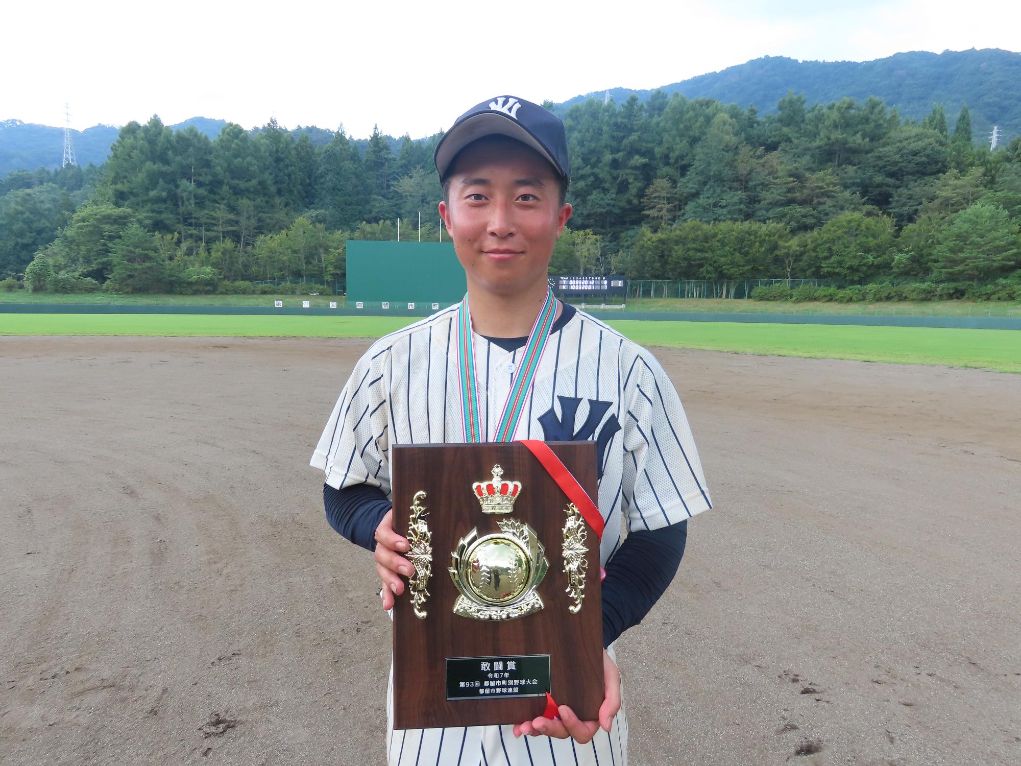 敢闘賞：池谷直仁選手