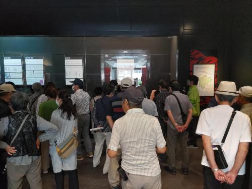 甲府市国母高齢者学級展示見学案内
