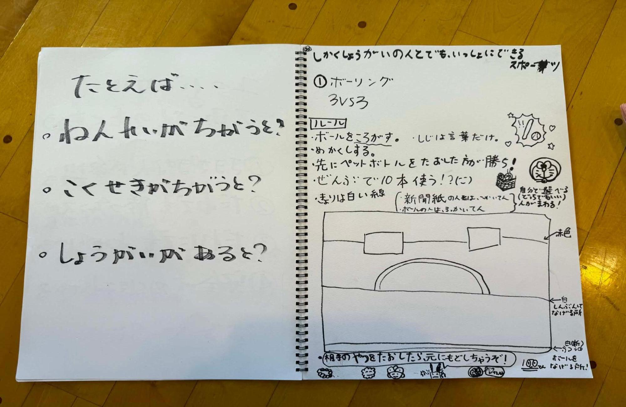 ニュースポーツの考案