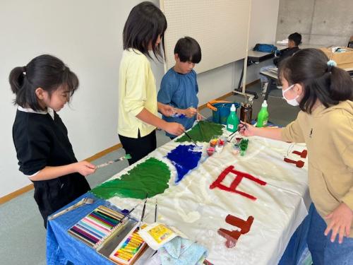 のびのび興譲館アート塾第7回活動