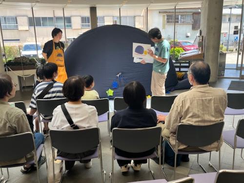 夏の子ども向けイベント「出張プラネタリウム」