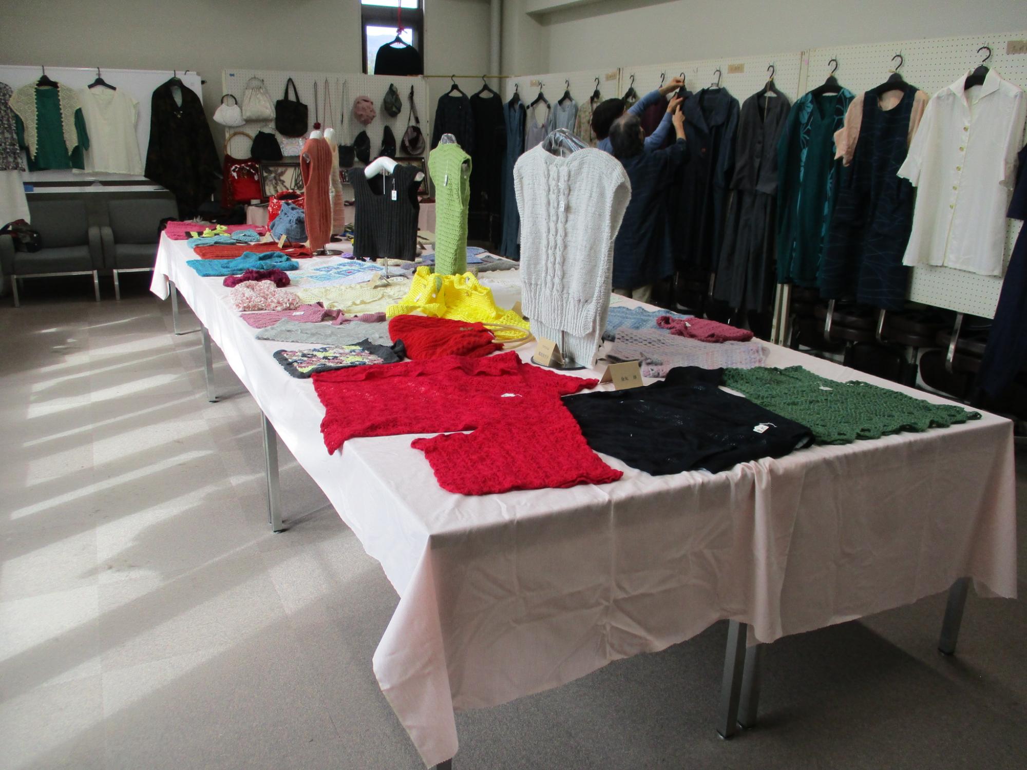 編み物洋裁展