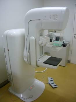 乳房撮影装置（東芝）の写真