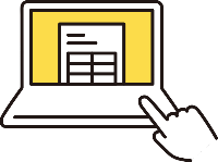 電子申請イラスト