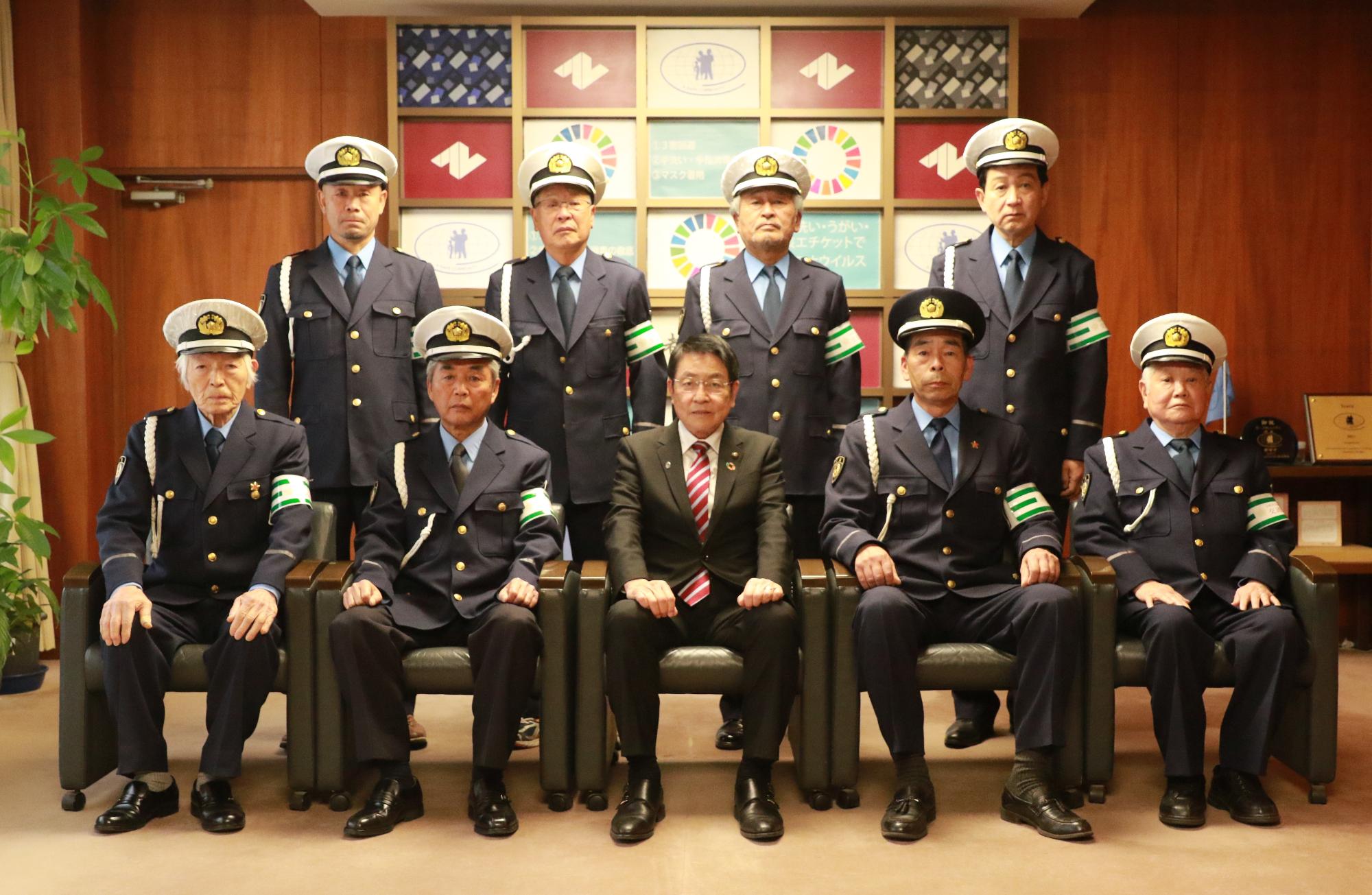 交通指導員委嘱式