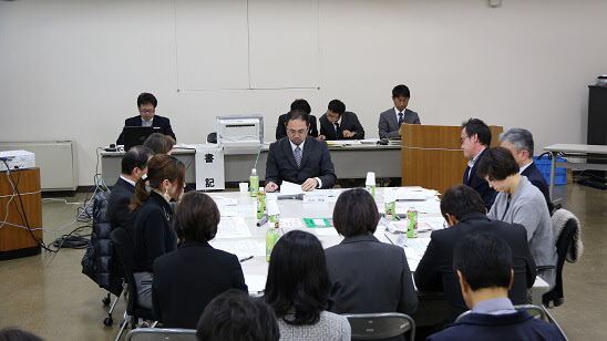 事業評価・提案会の様子の写真1