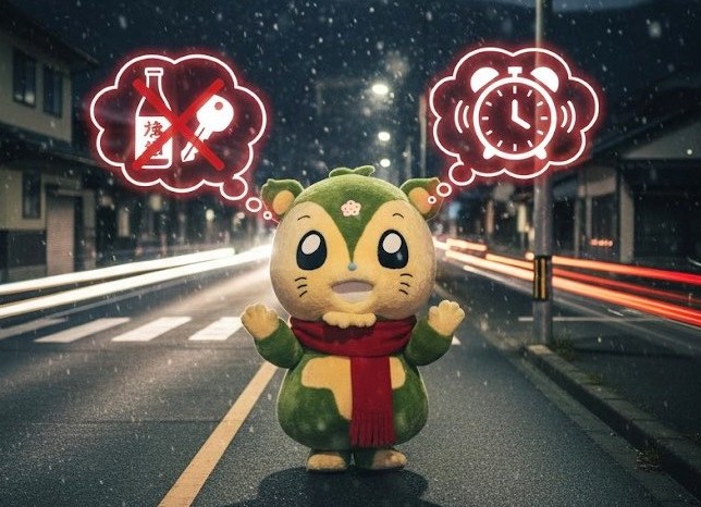 年末の交通事故防止県民運動